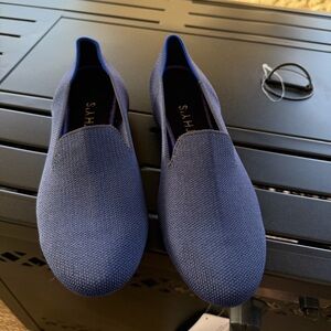 Rothy's Navy Blue Knit Flats